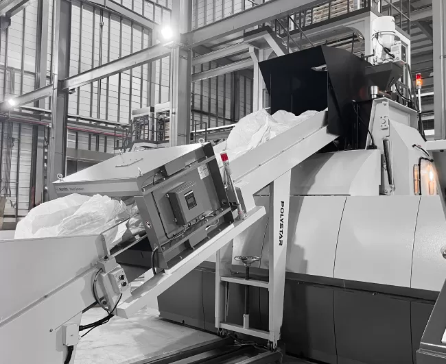 LDPE Shredder Kırıcı Entegre Plastik Geri Dönüşüm Hattı